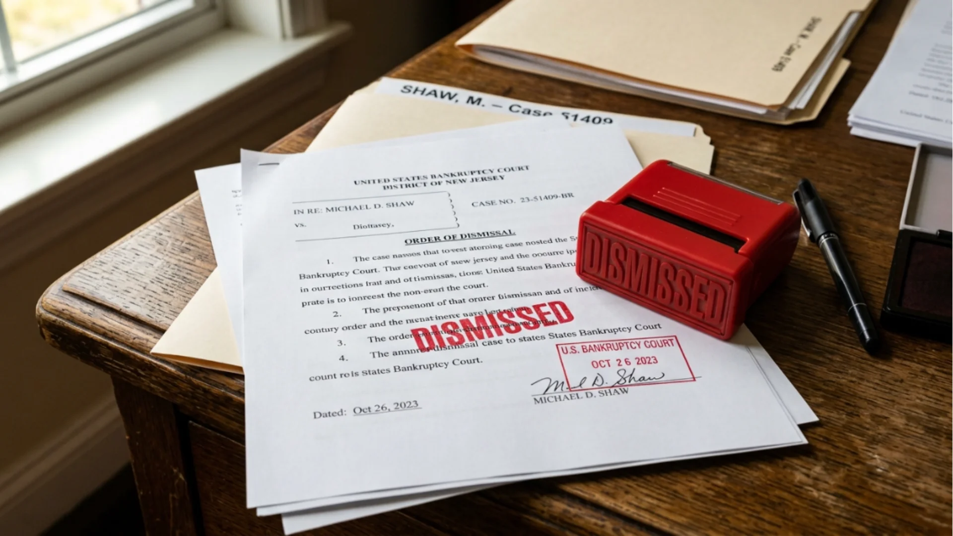 Bankruptcy petition at risk of dismissal due to filing mistakes