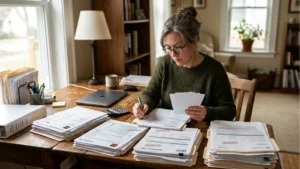 Preparing financial documents before filing bankruptcy