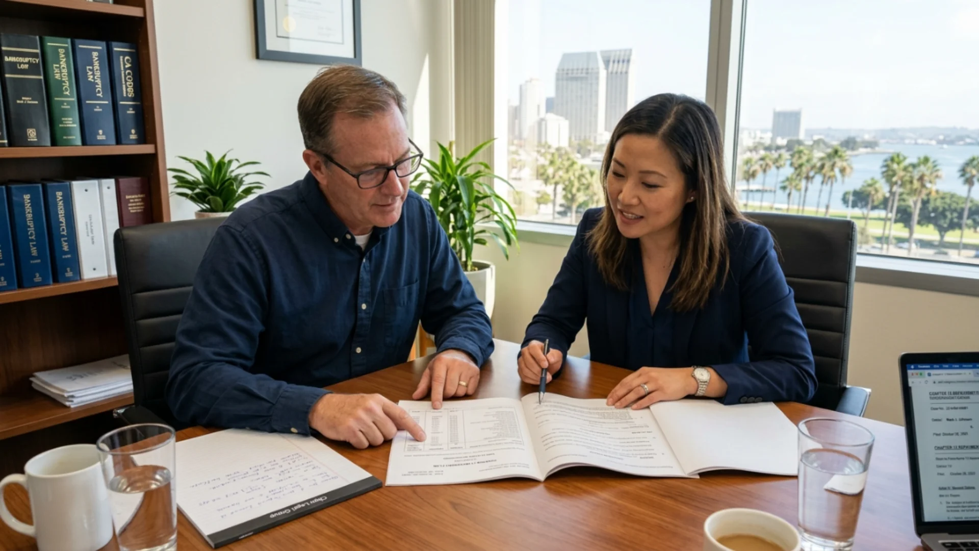 Reviewing a Chapter 13 repayment plan to stop foreclosure in San Diego