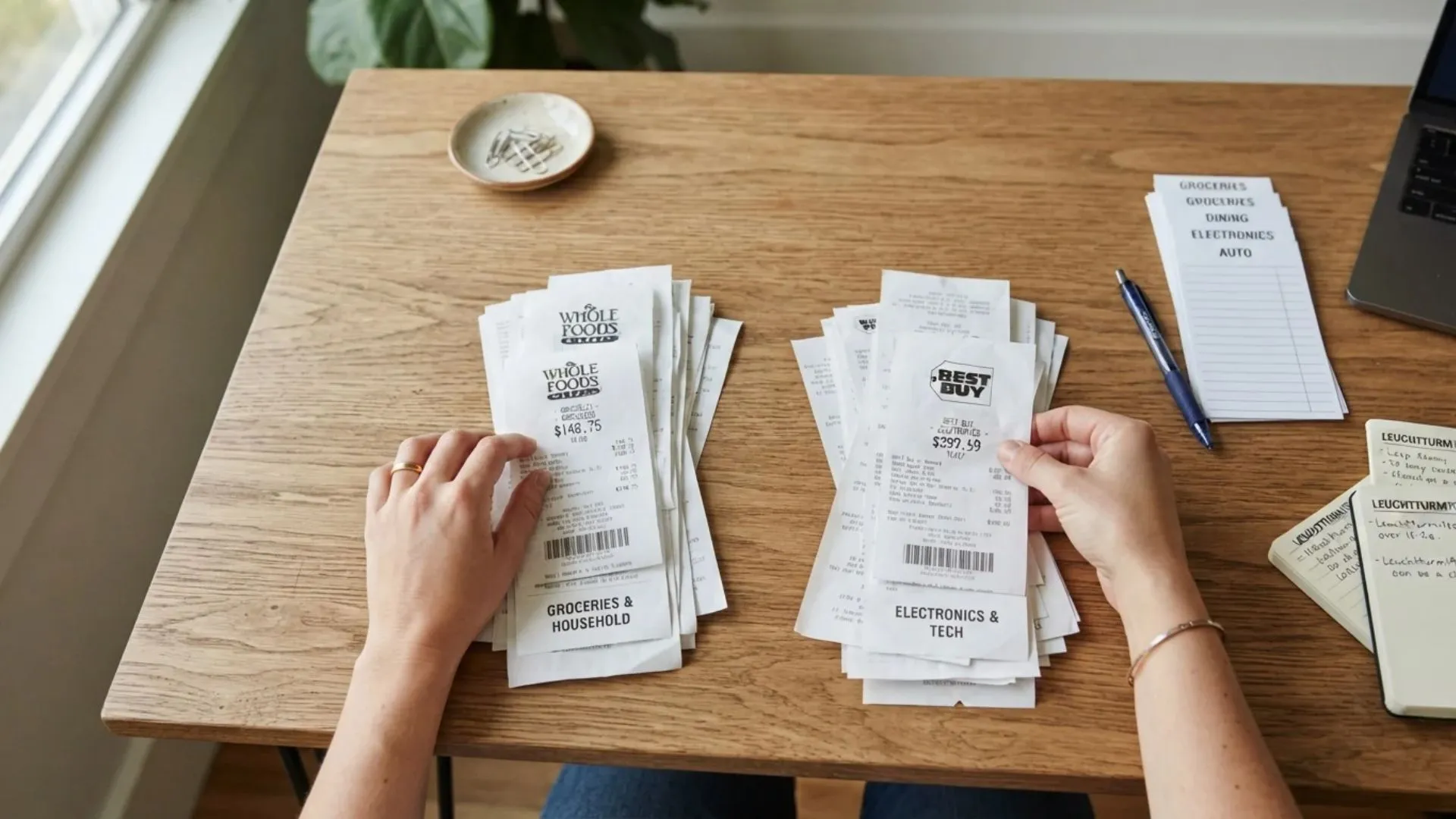 Sorting everyday necessities from luxury purchases on credit card receipts before filing bankruptcy